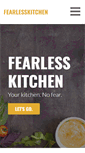 Mobile Screenshot of fearlesskitchen.com